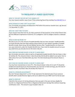 FAQ: Understanding your T4