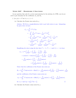 Math 5587 &ndash; Homework 5 Solutions - Math-UMN