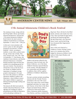 17th Annual Minnesota Children`s Book Festival