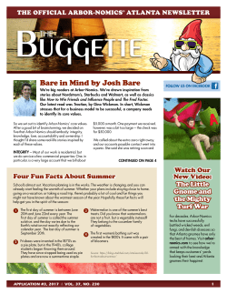 The Buggette (May / June 2017) - Arbor