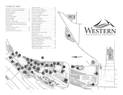 Campus map - WWU Admissions - Western Washington University