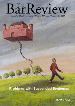 Problems with Suspended Sentences