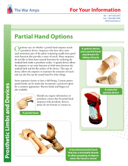 Partial Hand Options