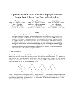 Beyond Rooted Binary Gene Trees on Single Alleles