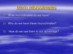 Marin Microclimates - Marin Master Gardeners