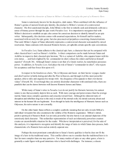 Lindsey Jeanne Kennedy Epic Essay The extent to which the