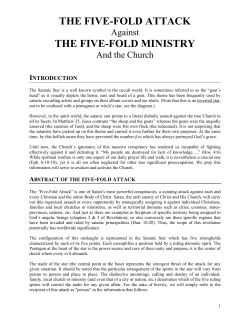 the five-fold attack the five-fold ministry