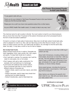 Coach on Call - UPMC Health Plan