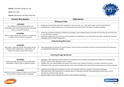 Years 7 – 8 Curriculum Links