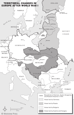 TERRITORIAL CHANGES IN EUROPE AFTER WORLD WAR I