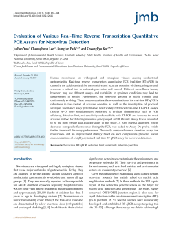 Evaluation of Various Real-Time Reverse Transcription Quantitative