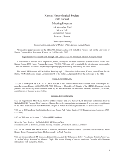 2002 - The Center for North American Herpetology