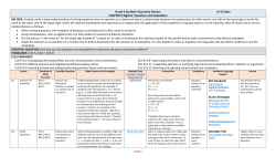 Grade 6 Quarter 3 Planner