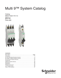 Multi 9&trade; System Catalog