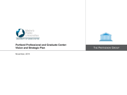Parthenon Group Full Report - Maine Center for Graduate