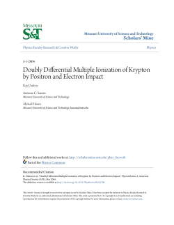 Doubly Differential Multiple Ionization of Krypton by