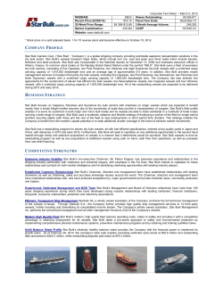 company profile business strategy competitive strengths