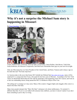 Dred Scott Newsreel Missouri and Tough Issues