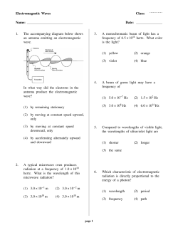Electromagnetic Waves