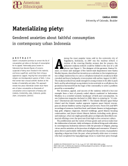 materializaing piety - Philippine Commission on Women Digital