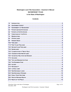 Washington Land Title Association