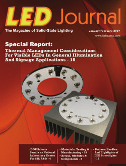 Thermal Management Considerations for Visible