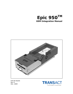 Epic 950 - TransAct Technologies