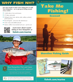 Take Me Fishing! - New Hampshire Fish and Game Department