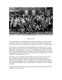 Just as the ships that called at Pier 21 in the late 1920`s