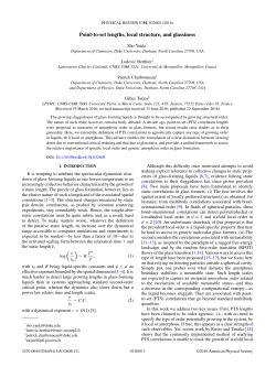 Phys. Rev. E 94, 032605 - Laboratoire Charles Coulomb