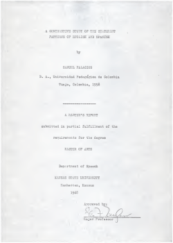 Contrastive study of the statement patterns of English and - K-REx