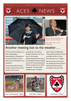 ACES NEWS - Belle Vue Aces