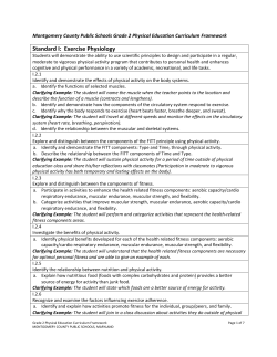 MCPS Grade 2 Physical Education Curriculum Framework