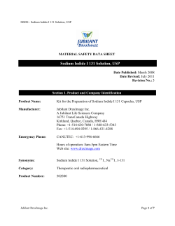 MSDS - Draximage