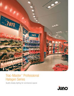 Trac-Master&trade; Professional Halogen Series