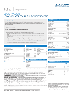 Fact Sheet - Legg Mason