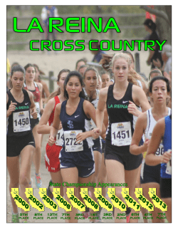 la reina high school cross country