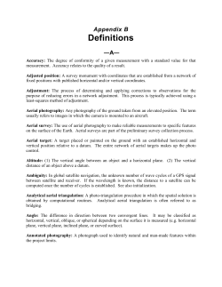Appendix B - Definitions - Wyoming Department of Transportation