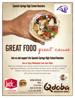 Join us and support the Spanish Springs High School Boosters