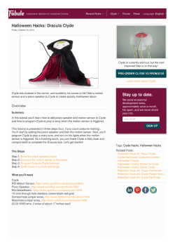 Halloween Hacks: Dracula Clyde
