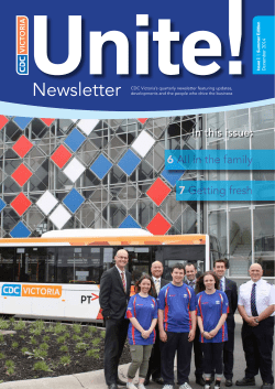 Newsletter - CDC Victoria