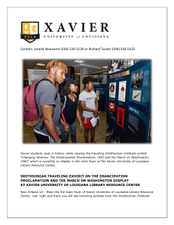 Smithsonian Exhibit on the Emancipation Proclamation/March on