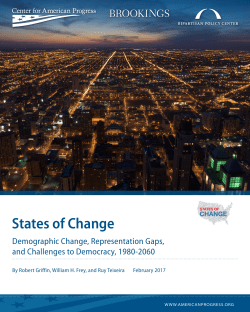States of Change: Demographic Change, Representation Gaps and