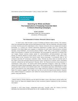 this PDF file - International Journal of Communication