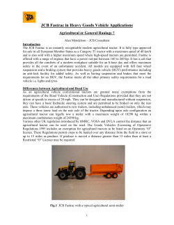 Agricultural or General Haulage