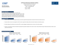 Leif Ericson Elementary Scholastic Academy Literacy