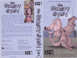 A National Film Board of Canada Production Dorothy Sue Ann