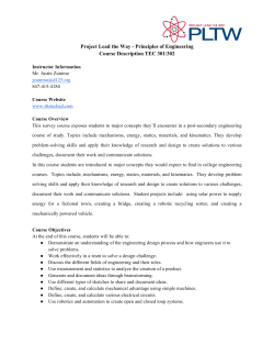 Course Description - Stevenson High School