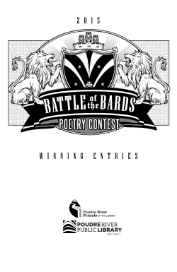 Battle of the Bards - Poudre River Public Library District