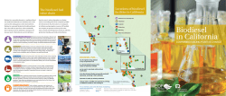 this report on biodiesel in California